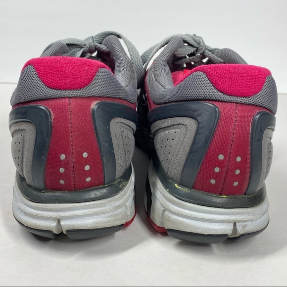 Nike Lunarglide 2 Running Sneakers Gray Pink Sz 8 - Picture 4 of 10
